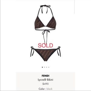100% authentic fendi swimsuit